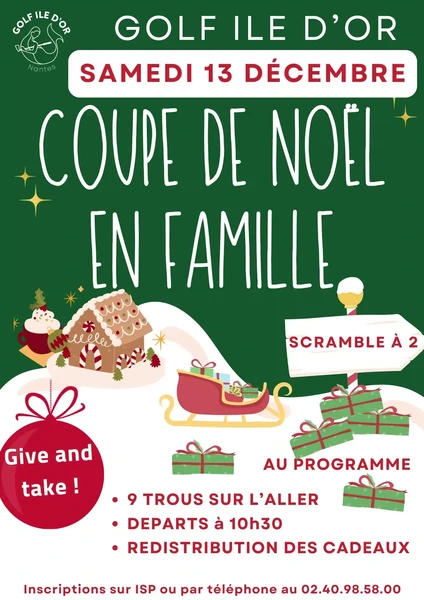 Coupe de Noel en Famille