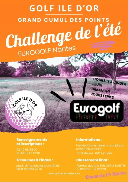 Challenge de l'été Eurogolf Nantes n°1