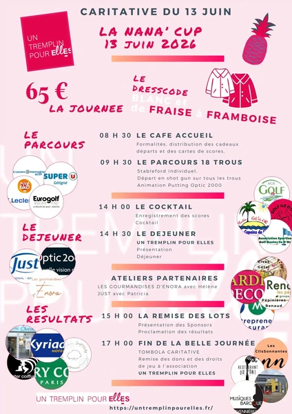 La NANAS' cup 2026 au profit d'un "Tremplin pour Elles"